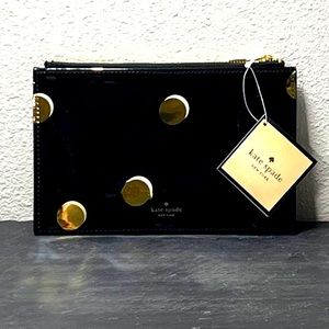 NWT Kate Spade Scattered Dot Pouch